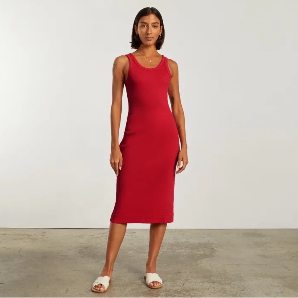 Everlane Ribbed Tank Dress